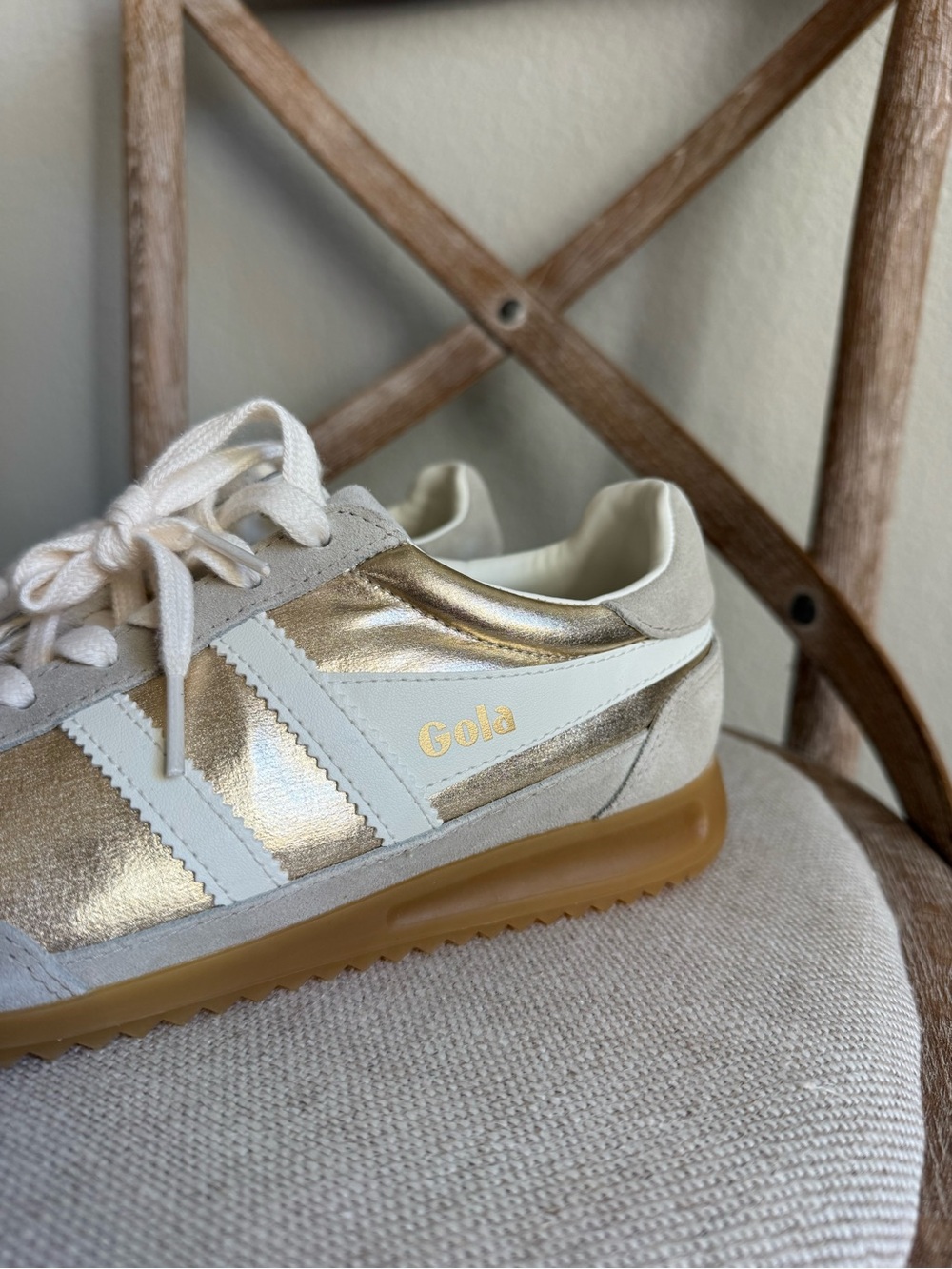 Gola Firefly Metallic Sneakers - Picture 3 of 7